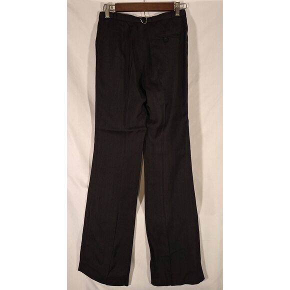 H&M Studio S/S 24 Womens Tailored Viscose Slacks Black Size 0 NEW with tags - Picture 3 of 3